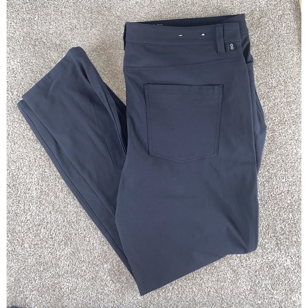 Linearflex LFX-1234 Mens 38X30 Navy Straight Fit Infinity Pants Performance